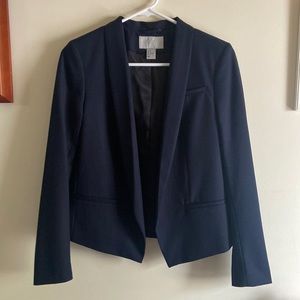 H&M Women's Dark Blue Blazer (Size 6) - Never Worn